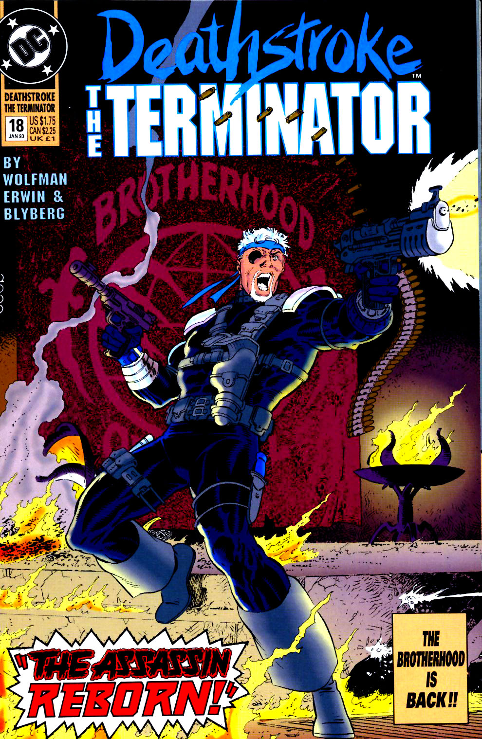 Read online Deathstroke (1991) comic -  Issue #18 - 1