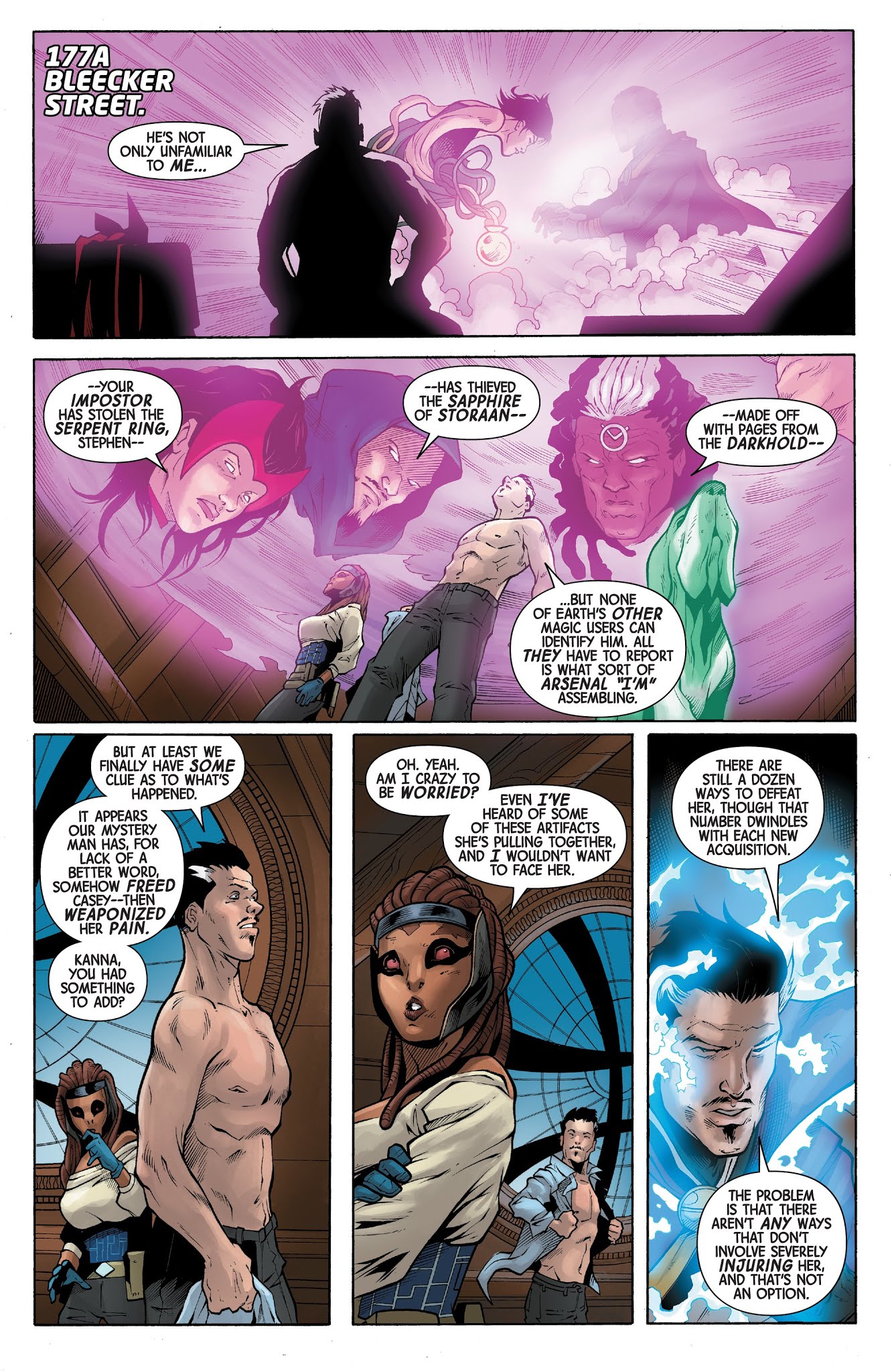 Read online Doctor Strange (2018) comic -  Issue #7 - 11