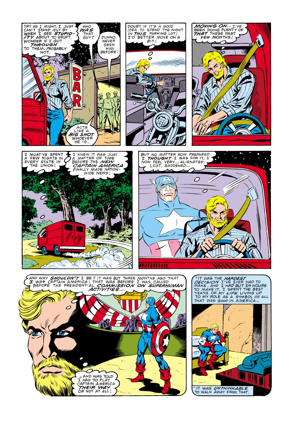 Read online Captain America (1968) comic -  Issue #336 - 6