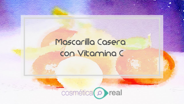 Mascarilla luminosidad de vitamina C