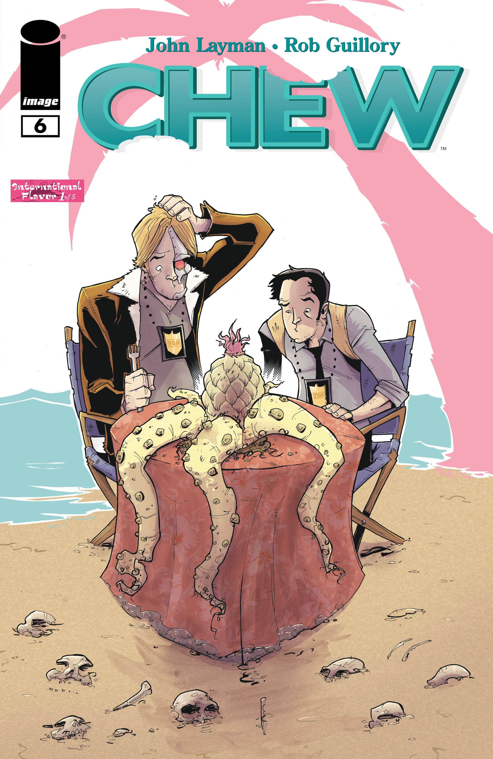 Read online Chew comic -  Issue #6 - 1