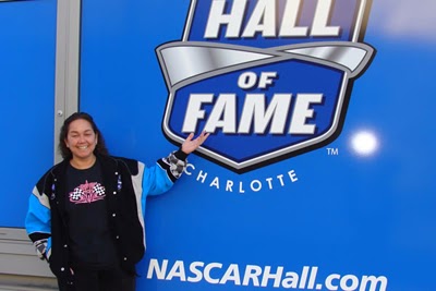 NASCAR Race Mom enjoyed her visit to the NASCAR Hall of Fame (Dec. 2011)