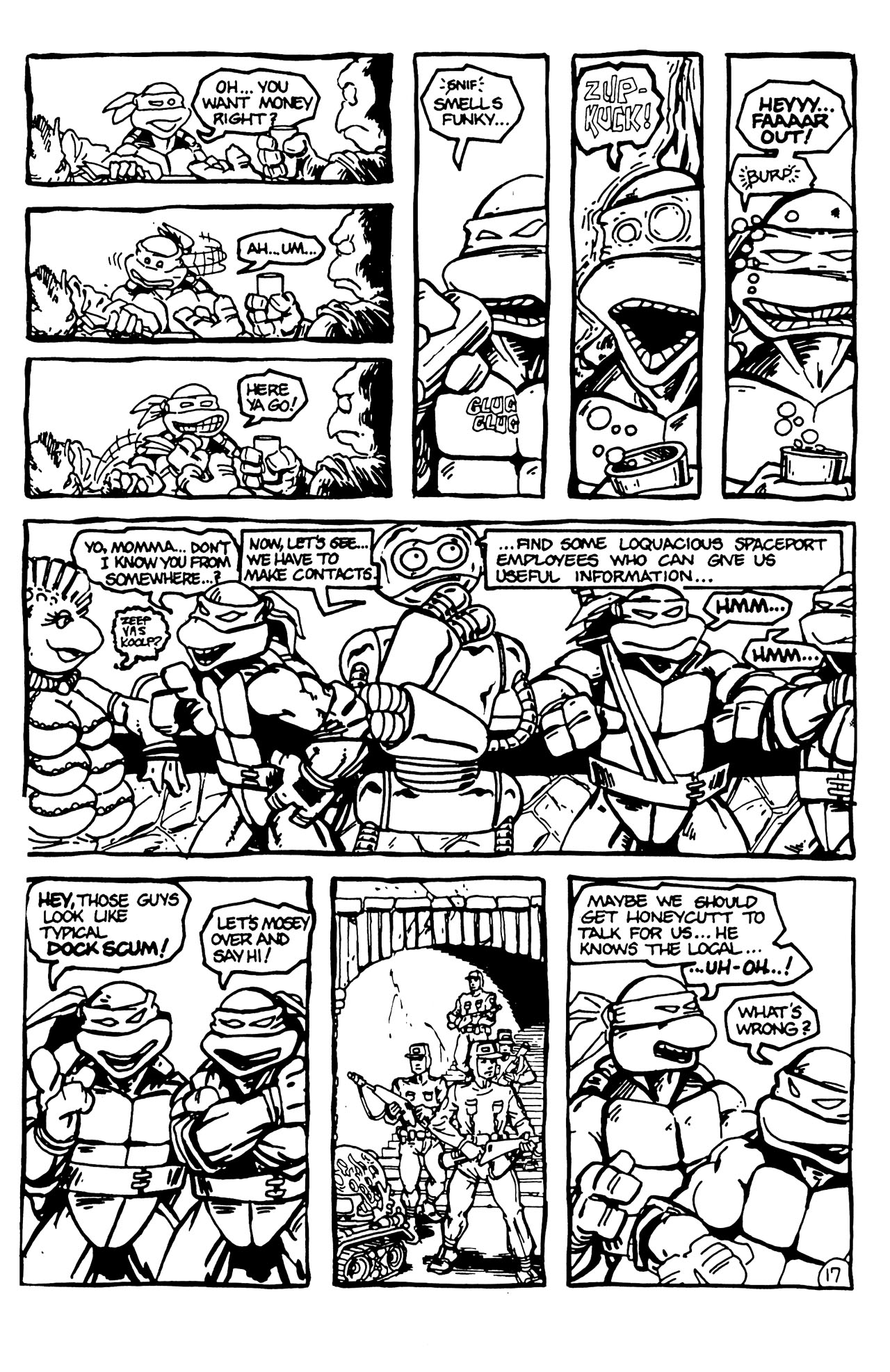 Read online Teenage Mutant Ninja Turtles (1984) comic -  Issue #5 - 19