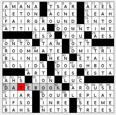 Rex Parker Does the NYT Crossword Puzzle: #1 Alicia Keys hit of 2007