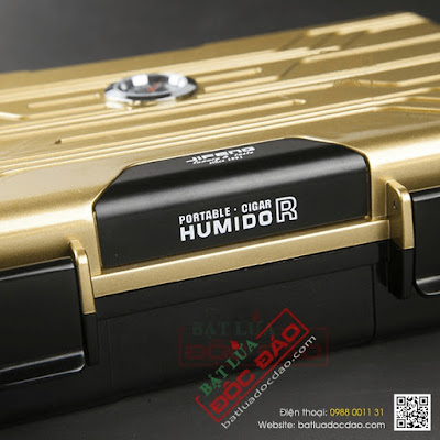 Hộp bảo quản xì gà kiểu dáng vali loại 10 điếu Humidor Ho-giu-am-xi-ga-phu-kien-xi-ga-humidor-pc801-5