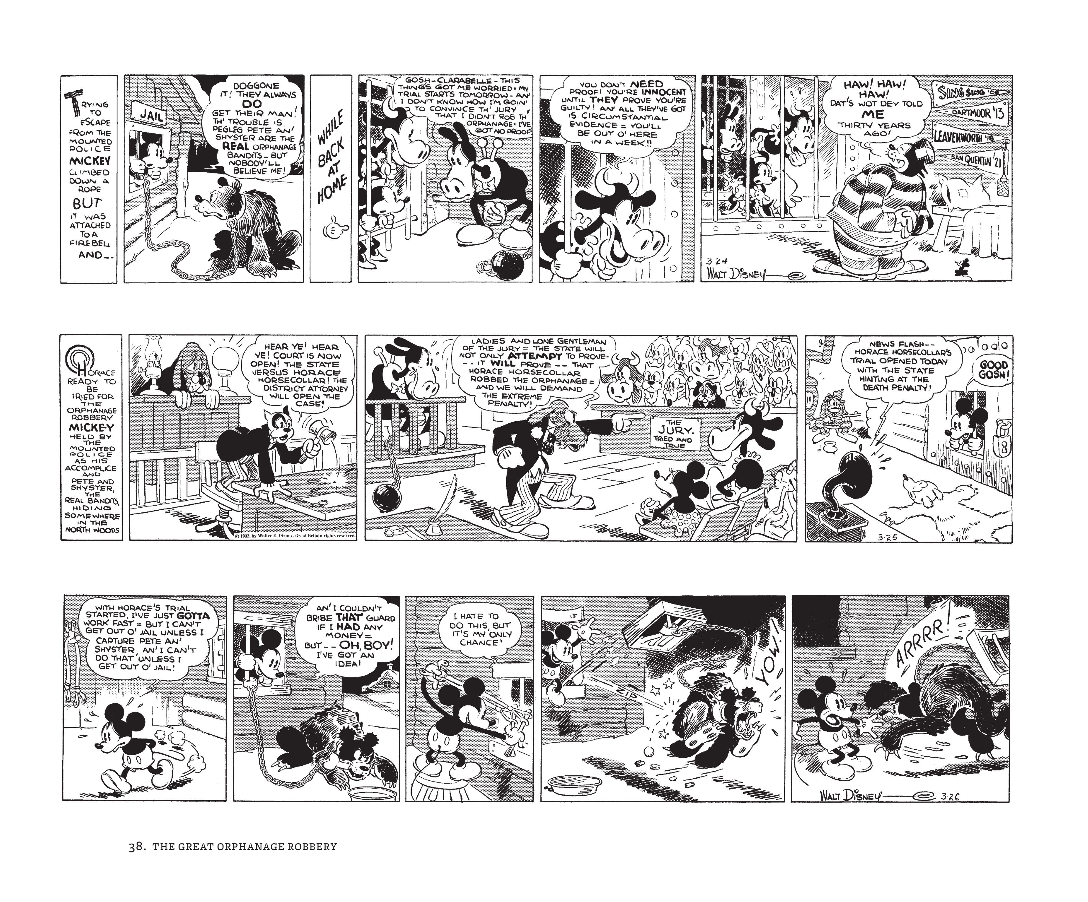 Read online Walt Disney's Mickey Mouse by Floyd Gottfredson comic -  Issue # TPB 2 (Part 1) - 38