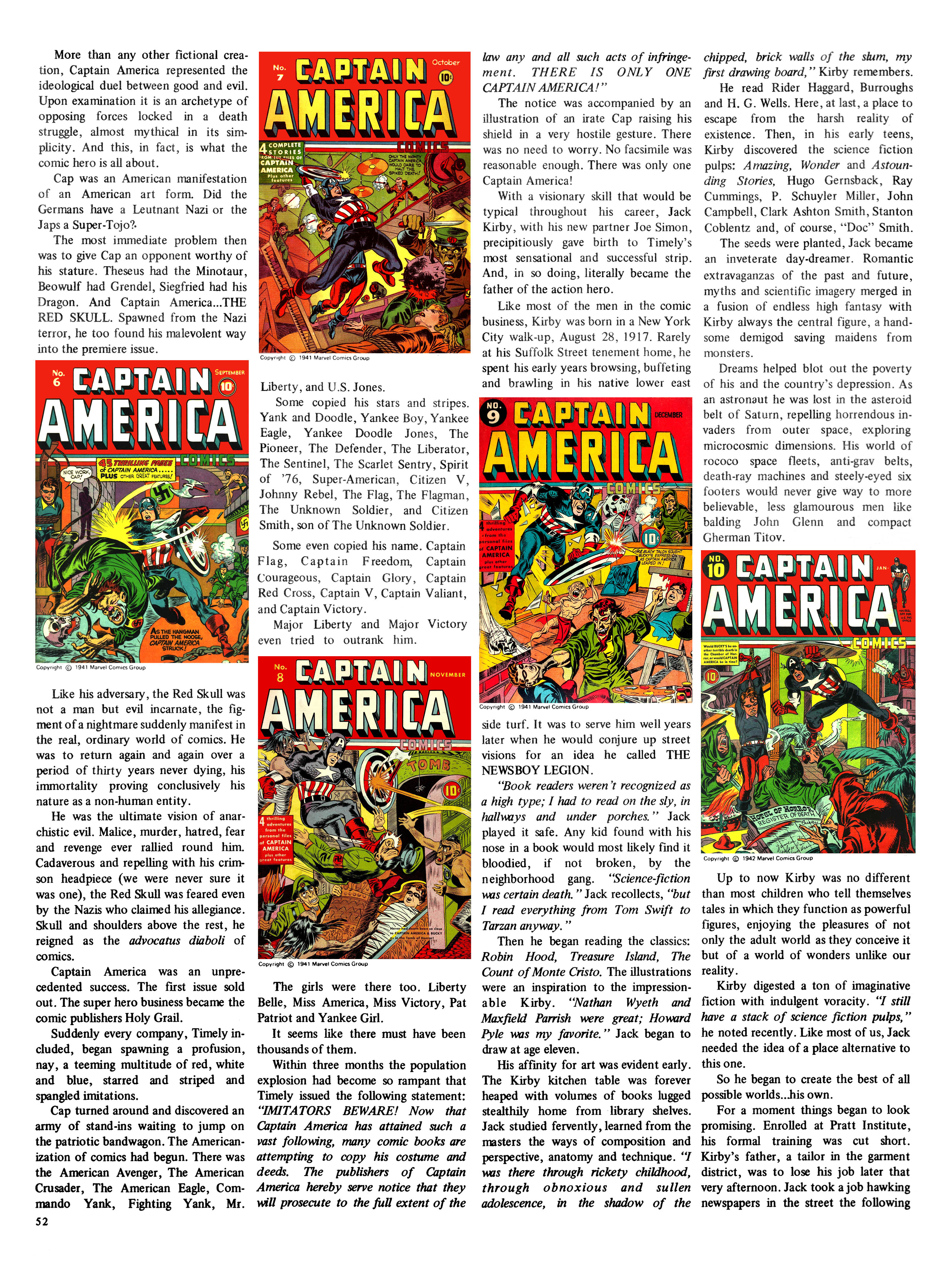 Read online The Steranko History of Comics comic -  Issue # TPB 1 - 52
