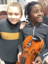 Children from The Conservatory Lab Charter School in Boston