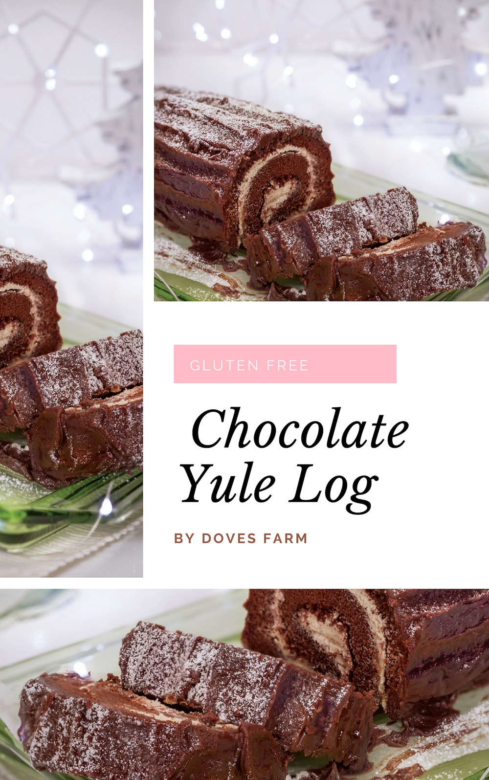 Gluten Free Chocolate Yule Log