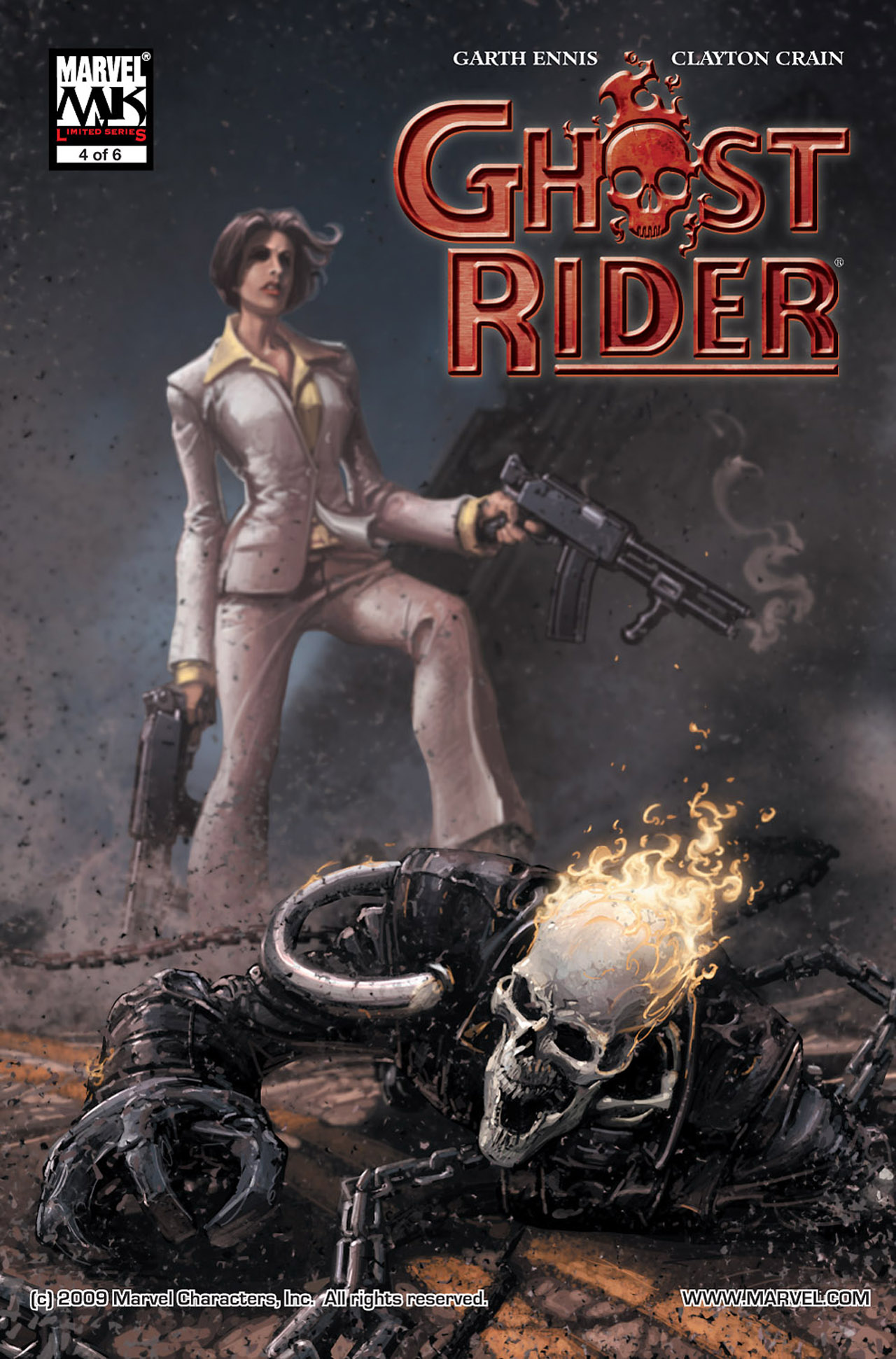 Read online Ghost Rider (2005) comic -  Issue #4 - 1