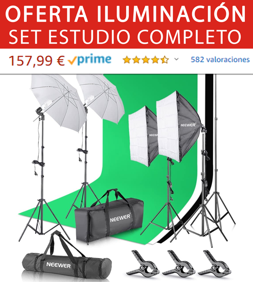 Set de iluminación estudio