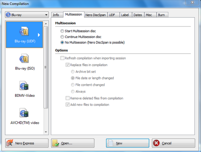 Nero menu templates free download