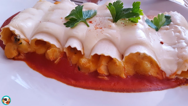 Canelones de ropa vieja