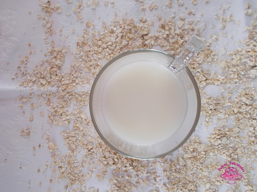 Leche de avena casera