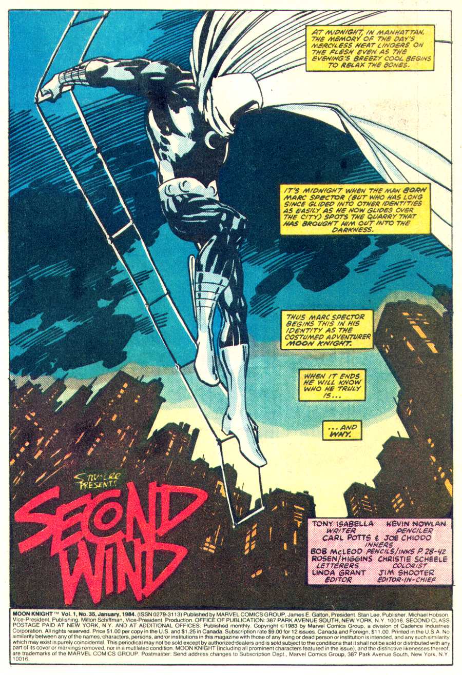 Moon Knight (1980) issue 35 - Page 5
