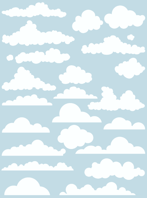 Nubes - vectores