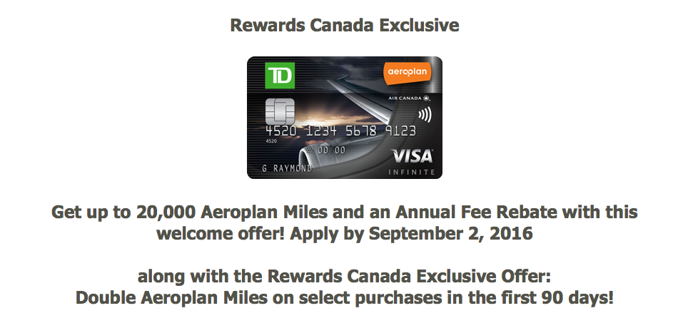 Rewards Canada: Rewards Canada Exclusive: Double Aeroplan