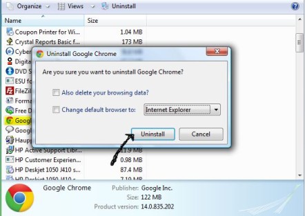 how to downgrade chrome