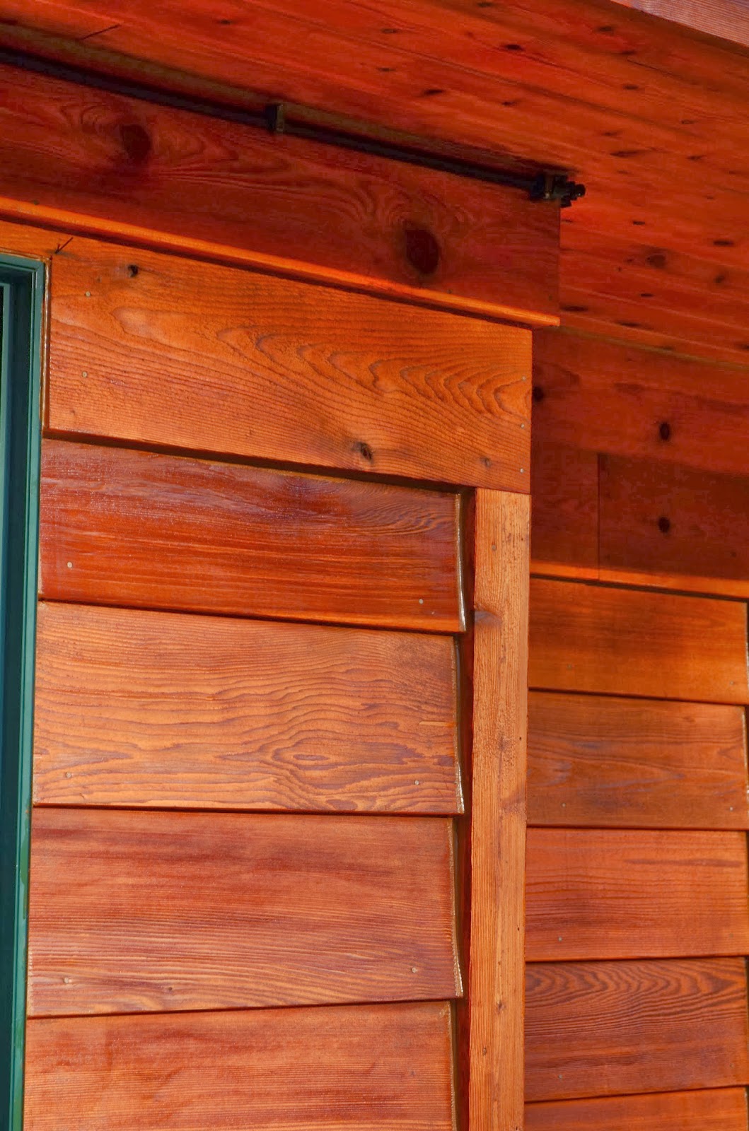 Cedar Siding Stain Technique