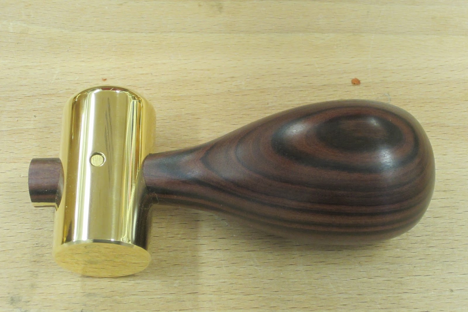 David Barron Furniture Special Chisel Hammers in Kingwood and Olive