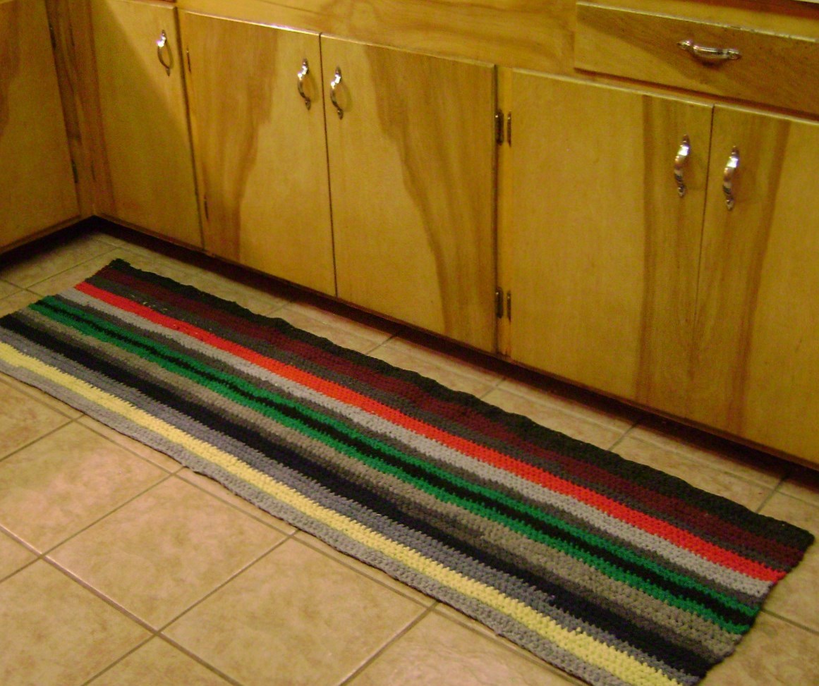 Amanda's Happy Hearth Tarnation Kitchen Runner Rug