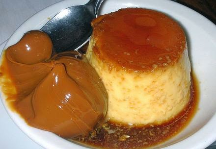 Flan casero con dulce de leche | Recetas de Cocina faciles.