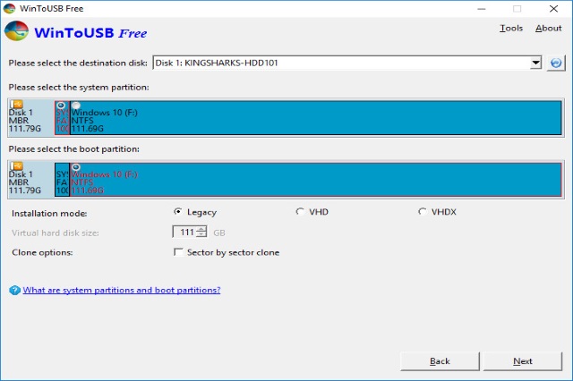 تحميل برنامج WinToUSB لإنشاء ملف تنصيب ويندوز على قرص صلب خارجي أو فلاشة على صغية صورة ISO