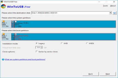 تحميل برنامج WinToUSB لإنشاء ملف تنصيب ويندوز على قرص صلب خارجي أو فلاشة على صغية صورة ISO
