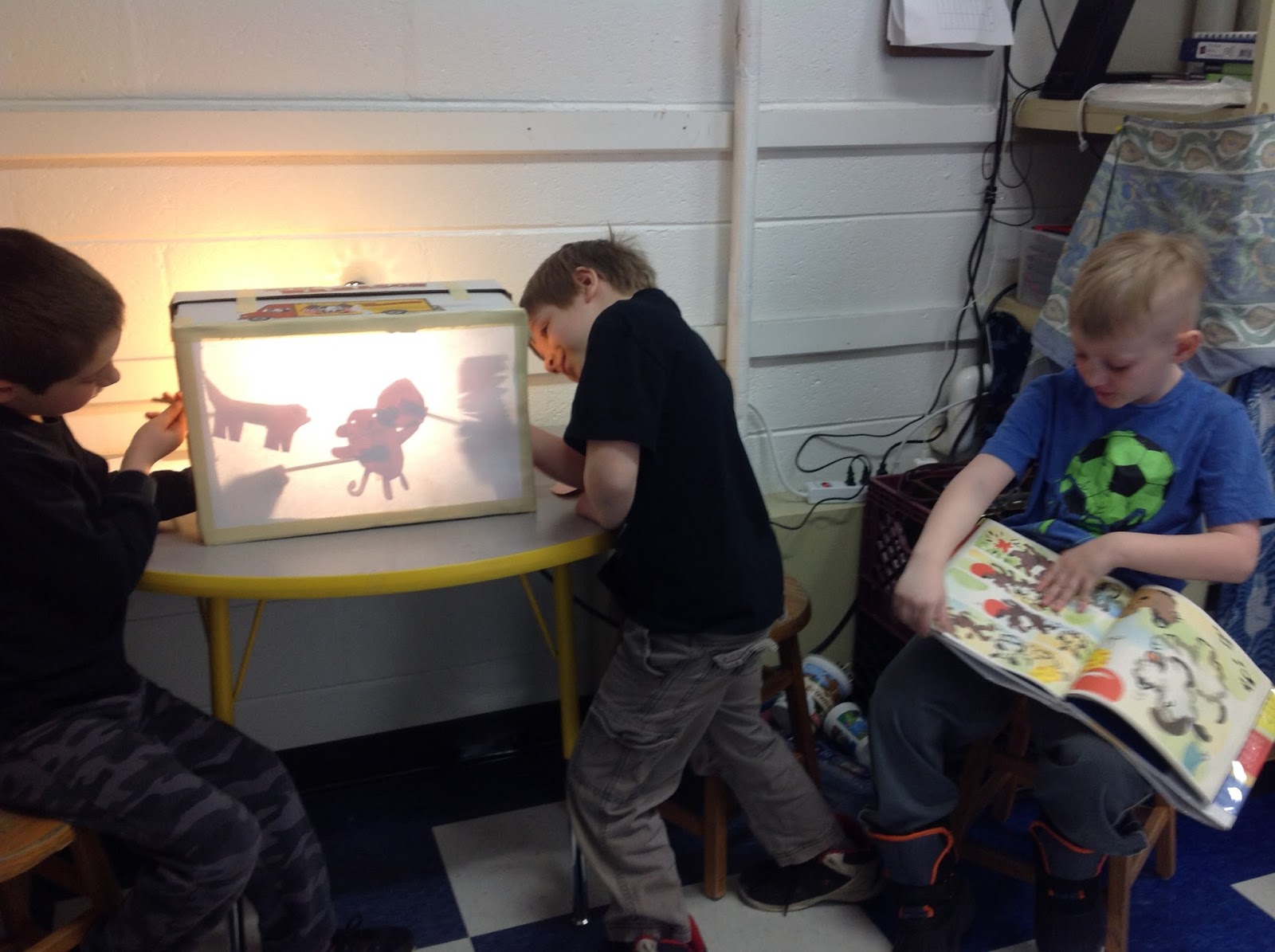 Orly's Room Storytelling with Shadow Puppets