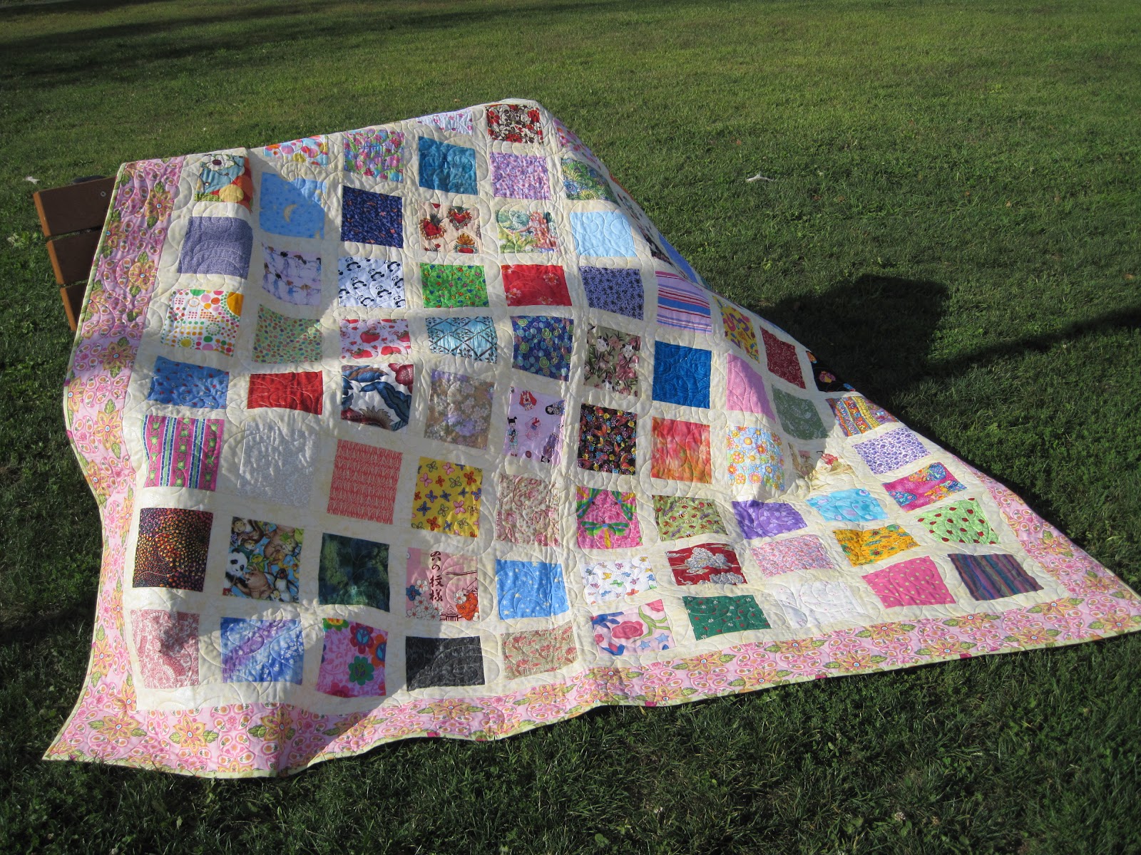 Crayon Box Quilt Studio: One Hundred Good Wishes Quilt for Miss M - a ...