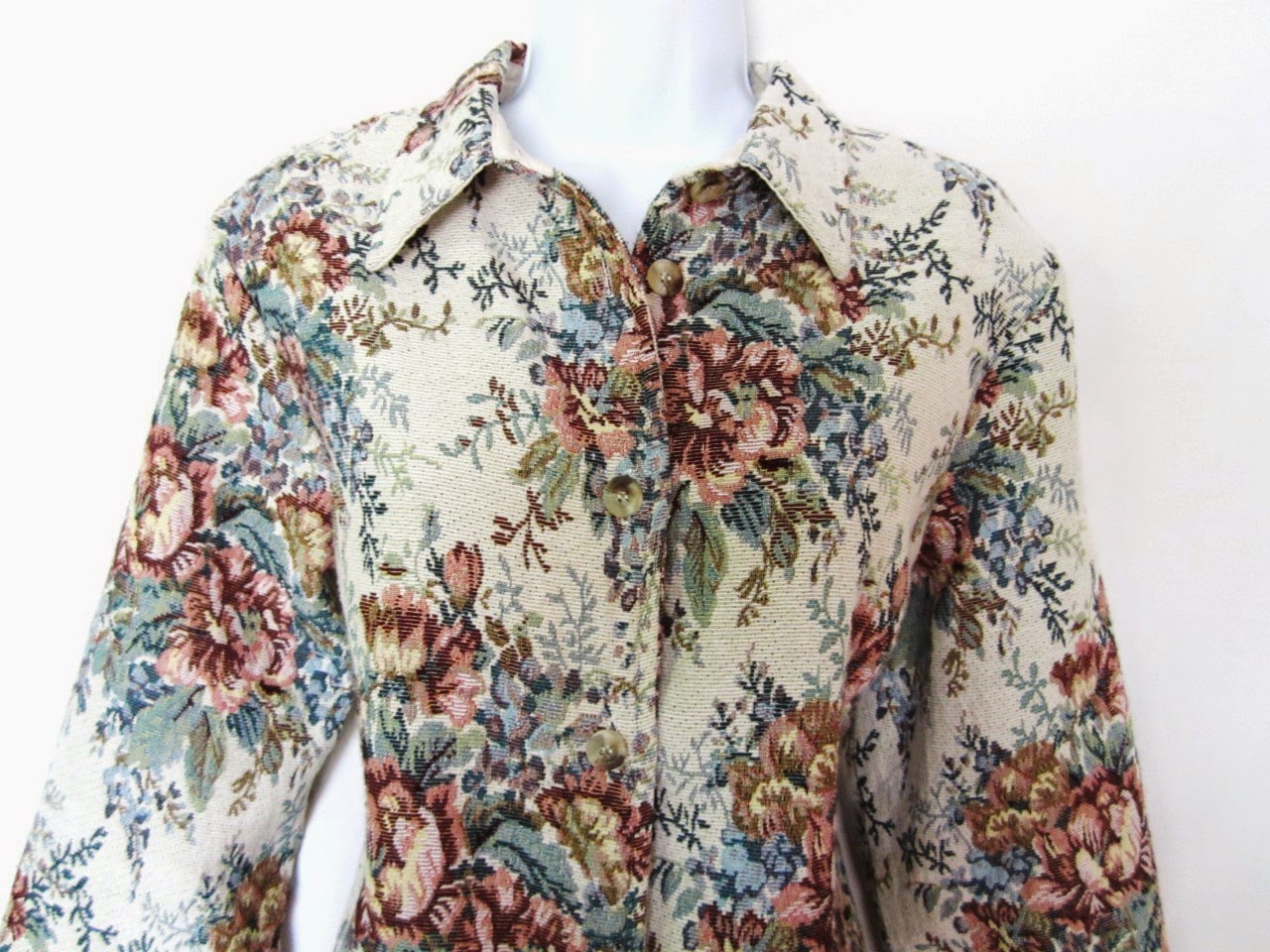 Inspirasjonsblokken Vintage tapestry jacket DIY Isabel Marant