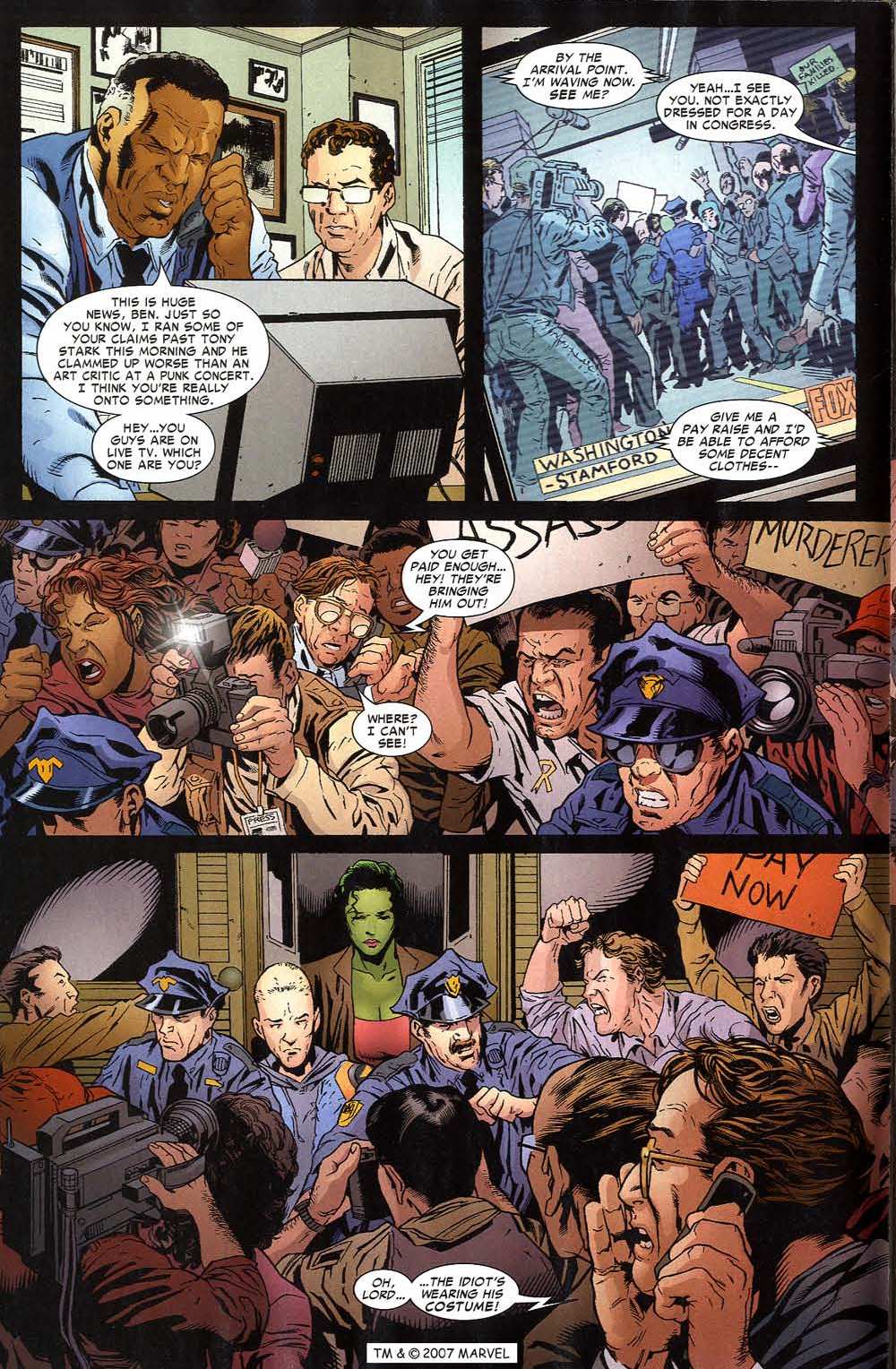 Civil War: Front Line Issue #7 #7 - English 4