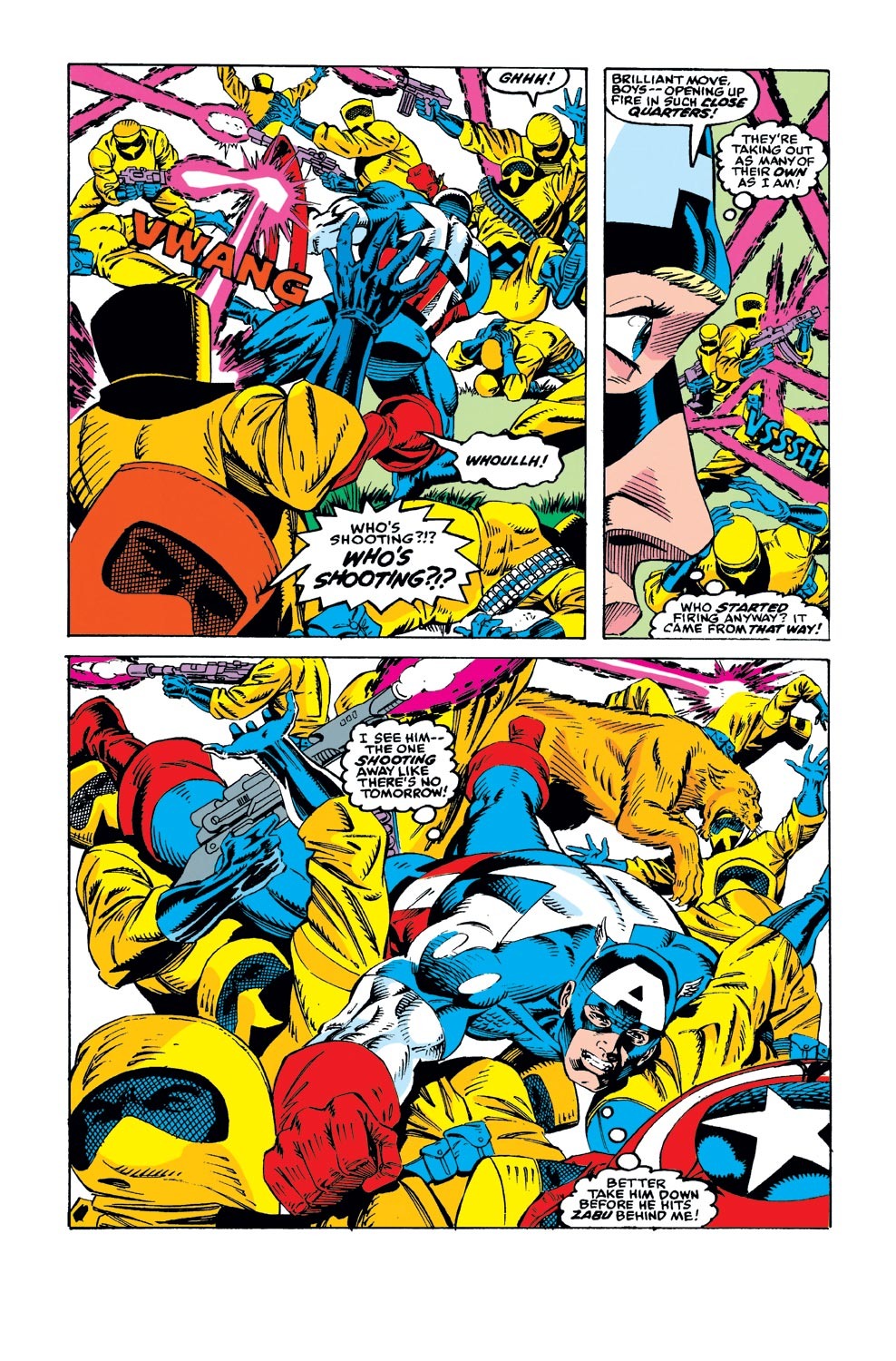 Read online Captain America (1968) comic -  Issue #416 - 4