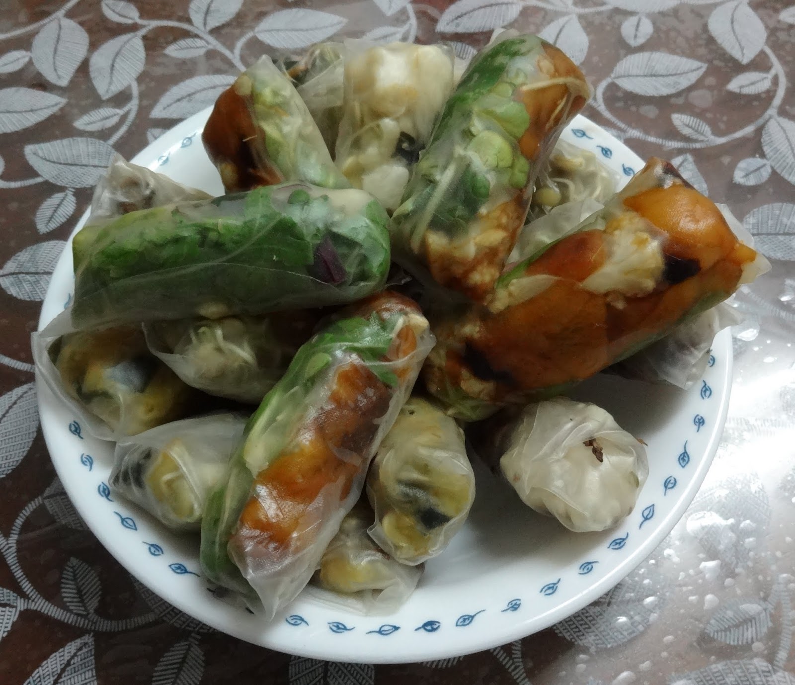 Cooking Outside the Box Rice paper wraps = Leftover Heaven