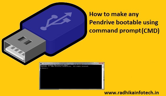 how to make pendrive bootable