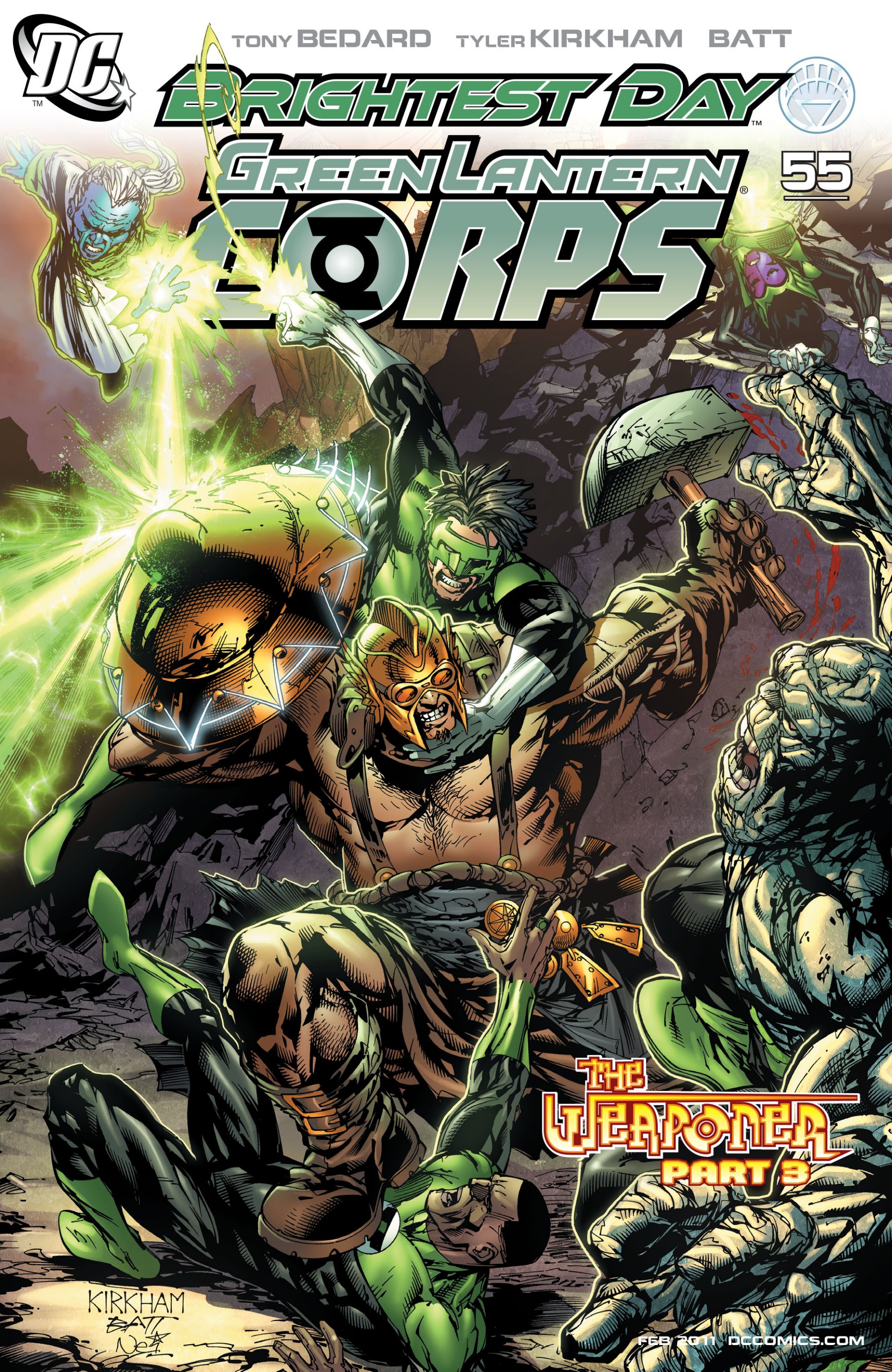 Read online Green Lantern Corps (2006) comic -  Issue #55 - 1