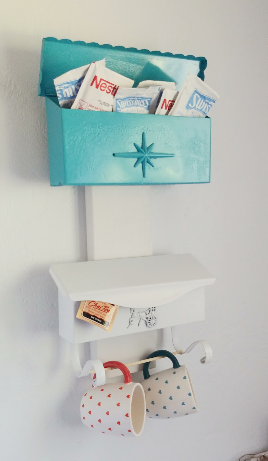 Repurposed Vintage Mailbox Storage Little Vintage Cottage