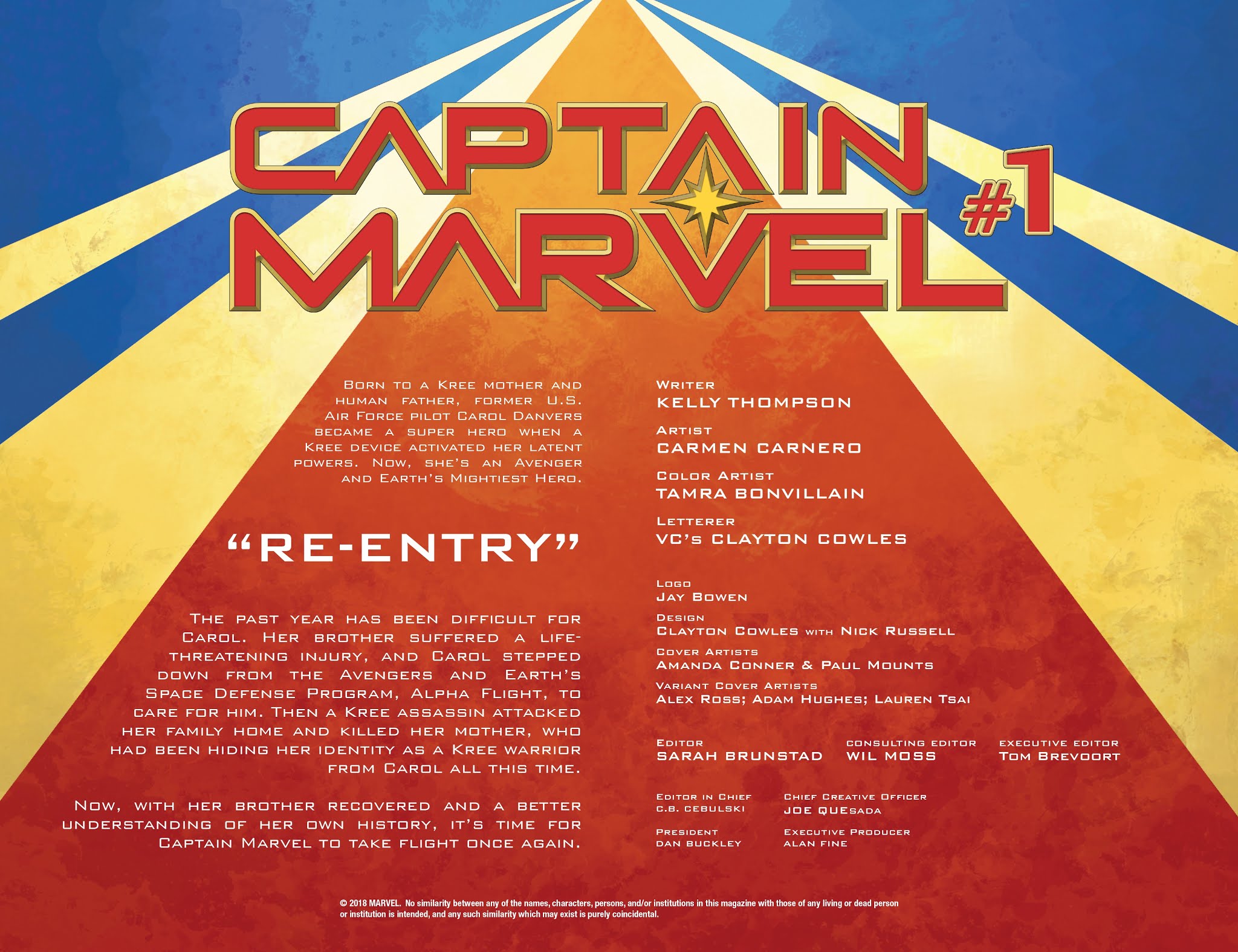 Read online Captain Marvel (2019) comic -  Issue #1 - 4