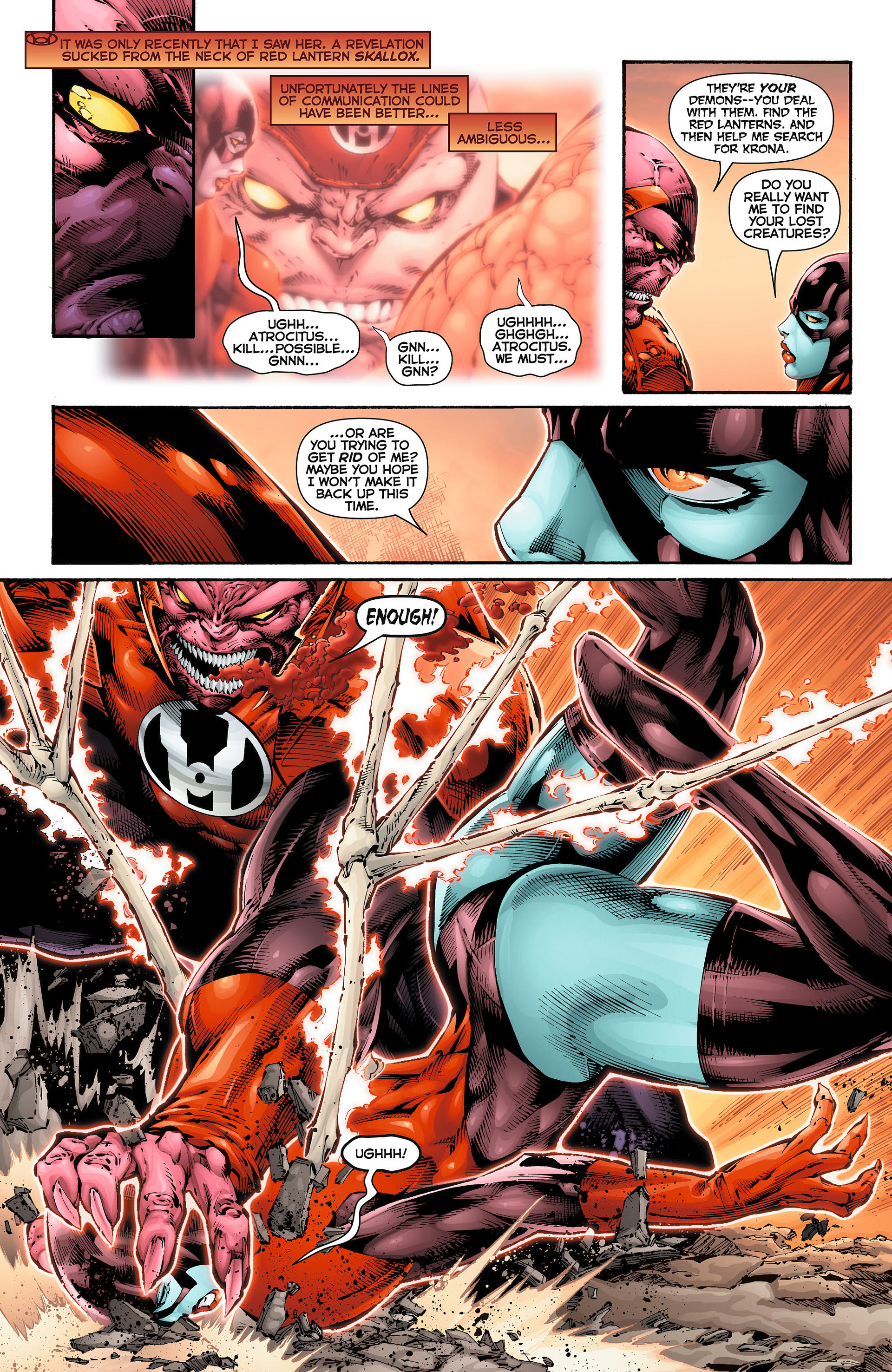 Read online Red Lanterns comic -  Issue #5 - 5