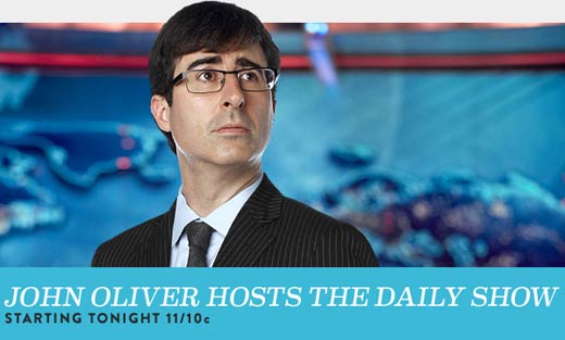 Is John Oliver taking over Daily Show?