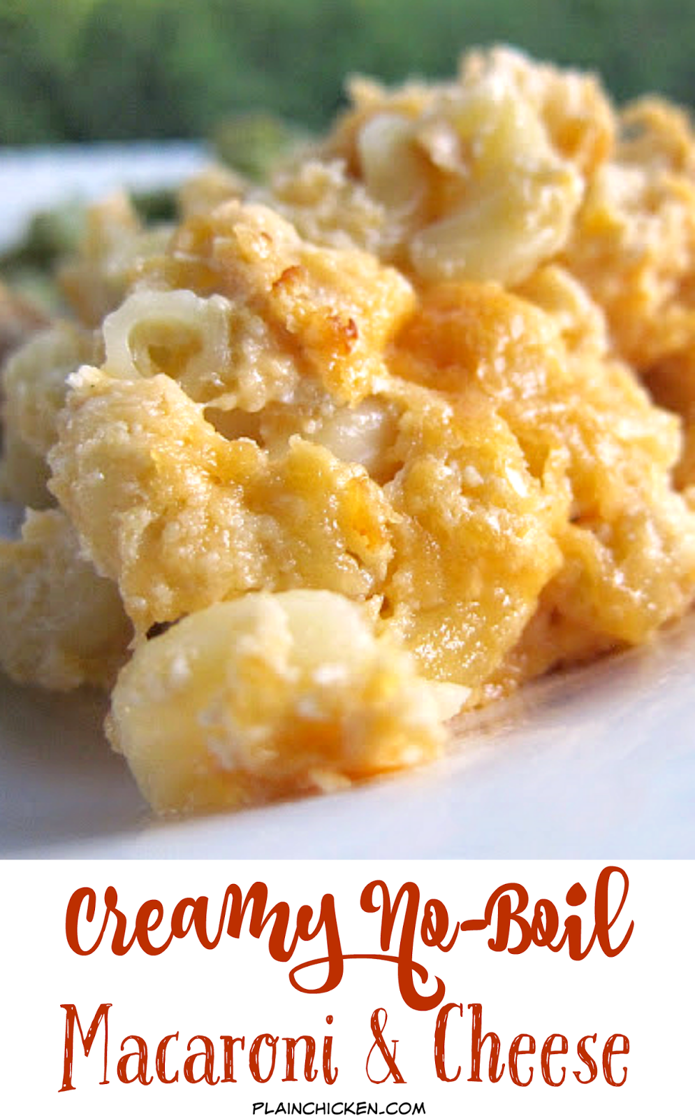 Creamy NoBoil Macaroni and Cheese Plain Chicken®