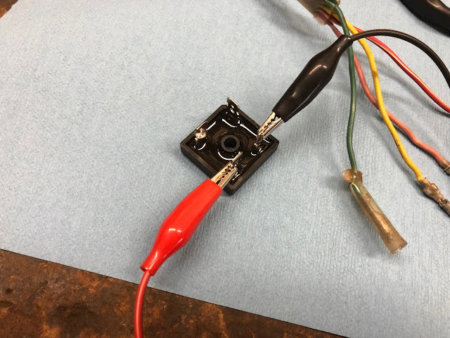 Solid state rectifier under test to be used on CT90