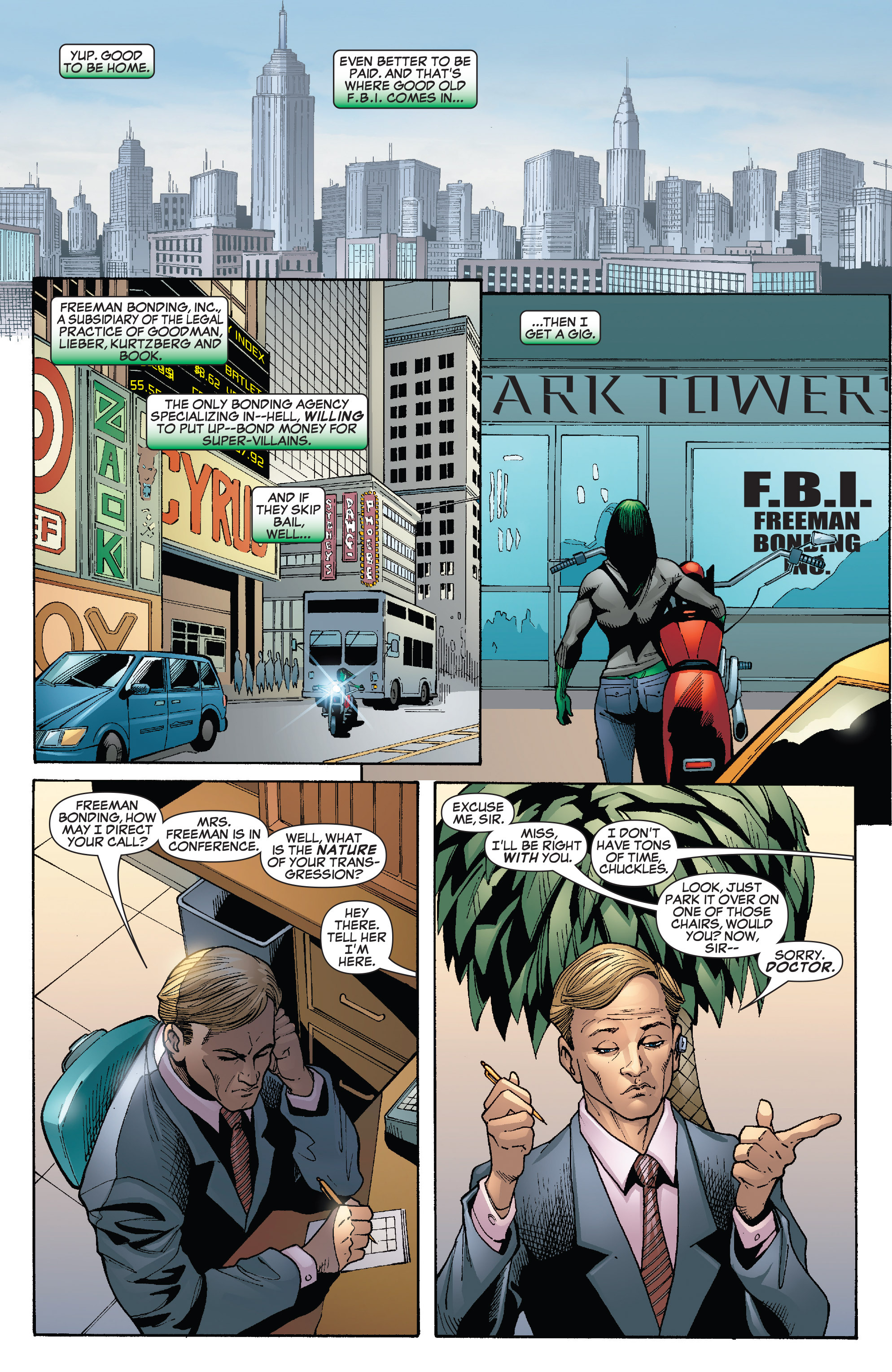 Read online She-Hulk (2005) comic -  Issue #24 - 9