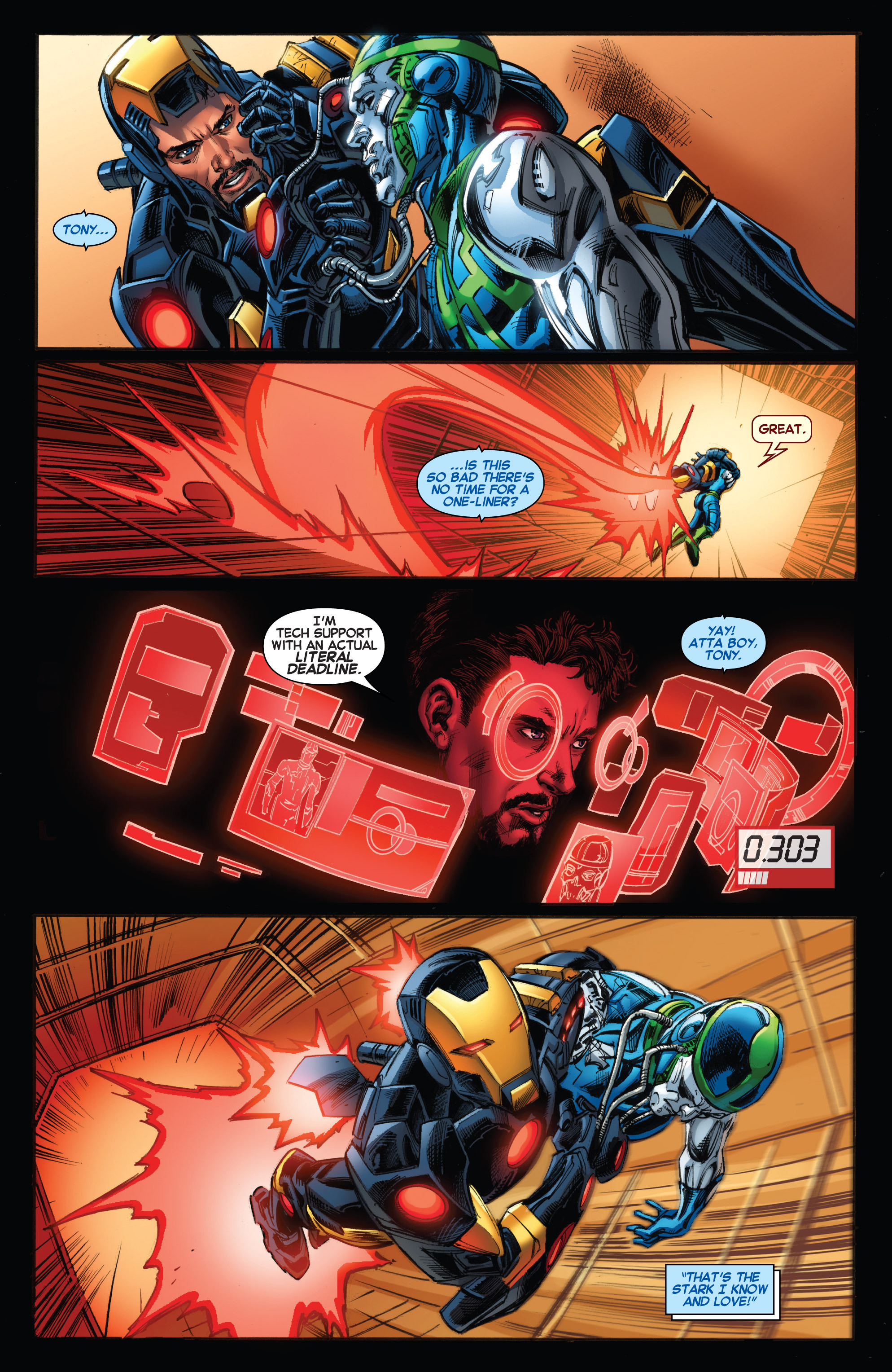 Read online Iron Man (2013) comic -  Issue #16 - 5