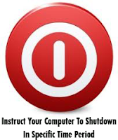 Instruct Computer To Shutdown In Specific Time Period