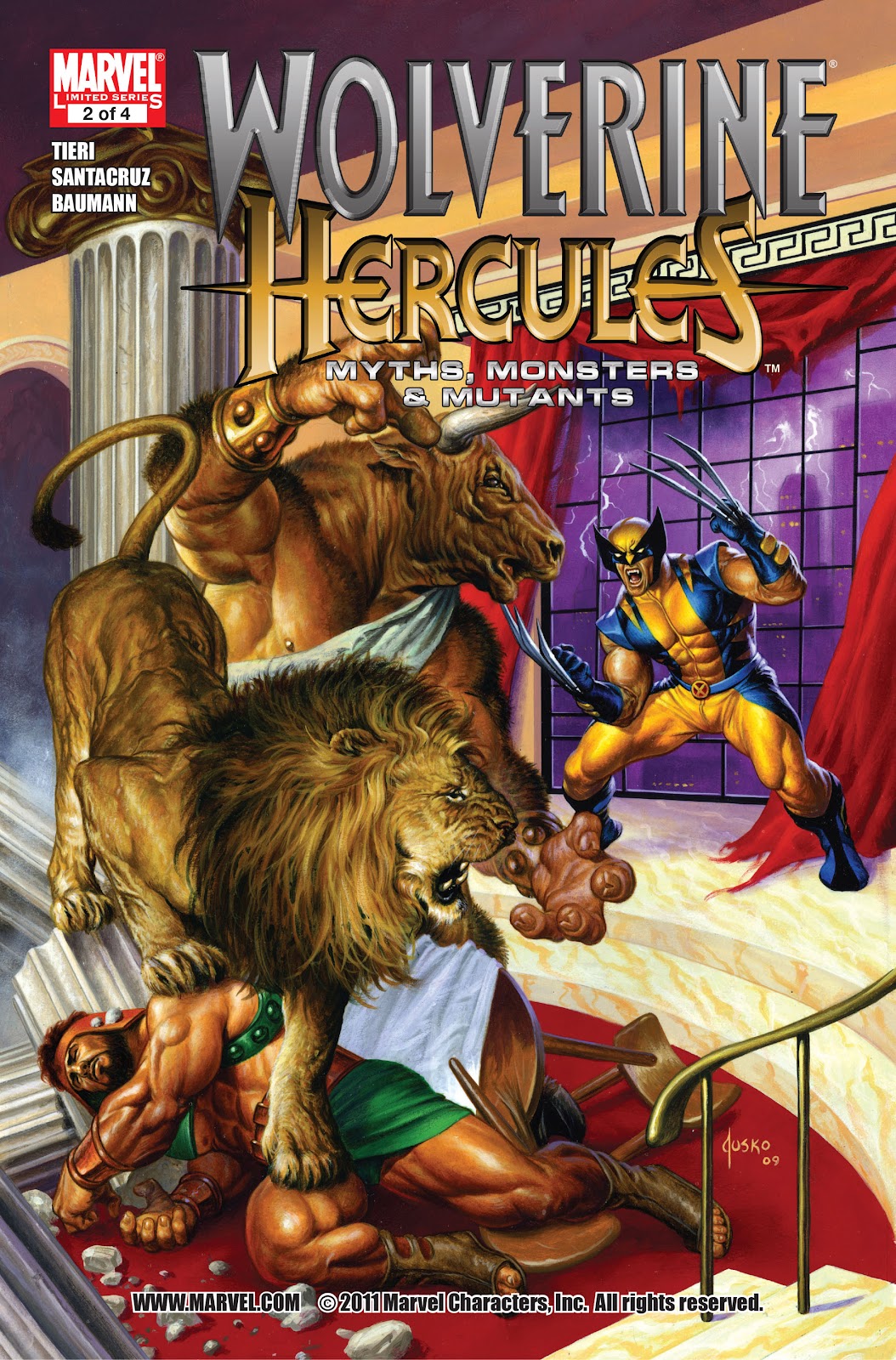 Read online Wolverine/Hercules - Myths, Monsters & Mutants comic -  Issue #2 - 1
