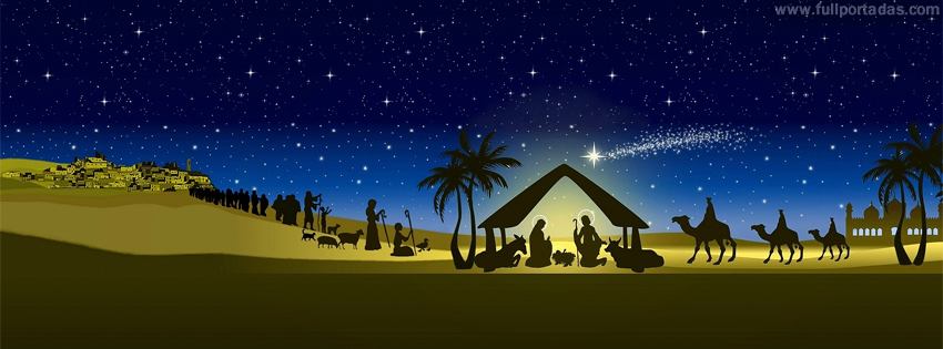 RECURSOS PARA TU FACEBOOK: Portadas de Nacimiento de Jesús para Facebook