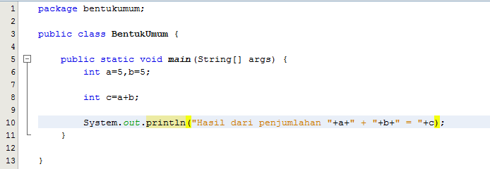 Modul 1 - Pengenalan Java