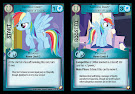 My Little Pony Rainbow Dash, Ambassador of Loyalty Equestrian Odysseys CCG Card
