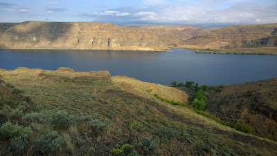 View West to Columbia River